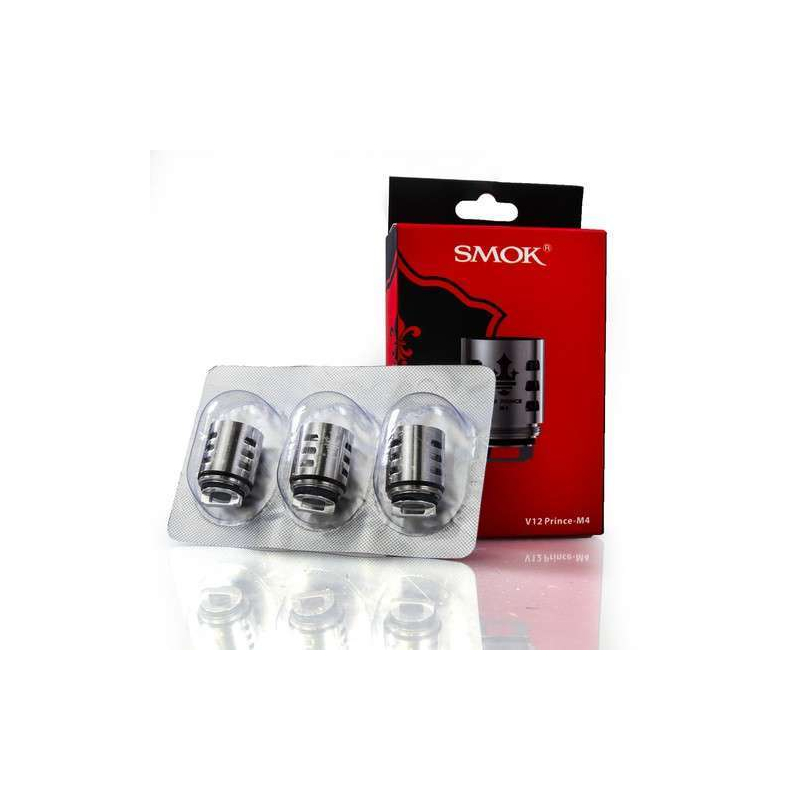 Résistances SMOK TFV12 Prince M4 x 3 Résistances SMOK TFV12 Prince M4 x 3