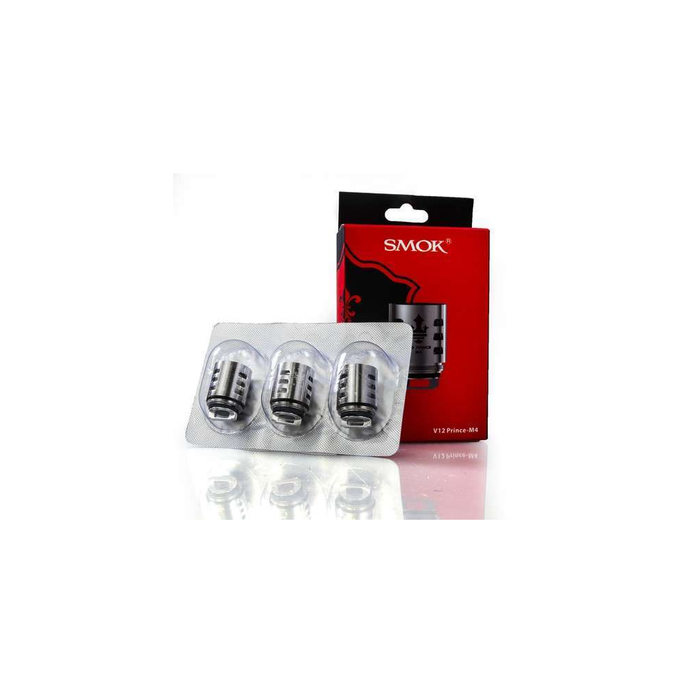 Résistances SMOK TFV12 Prince M4 x 3 Résistances SMOK TFV12 Prince M4 x 3