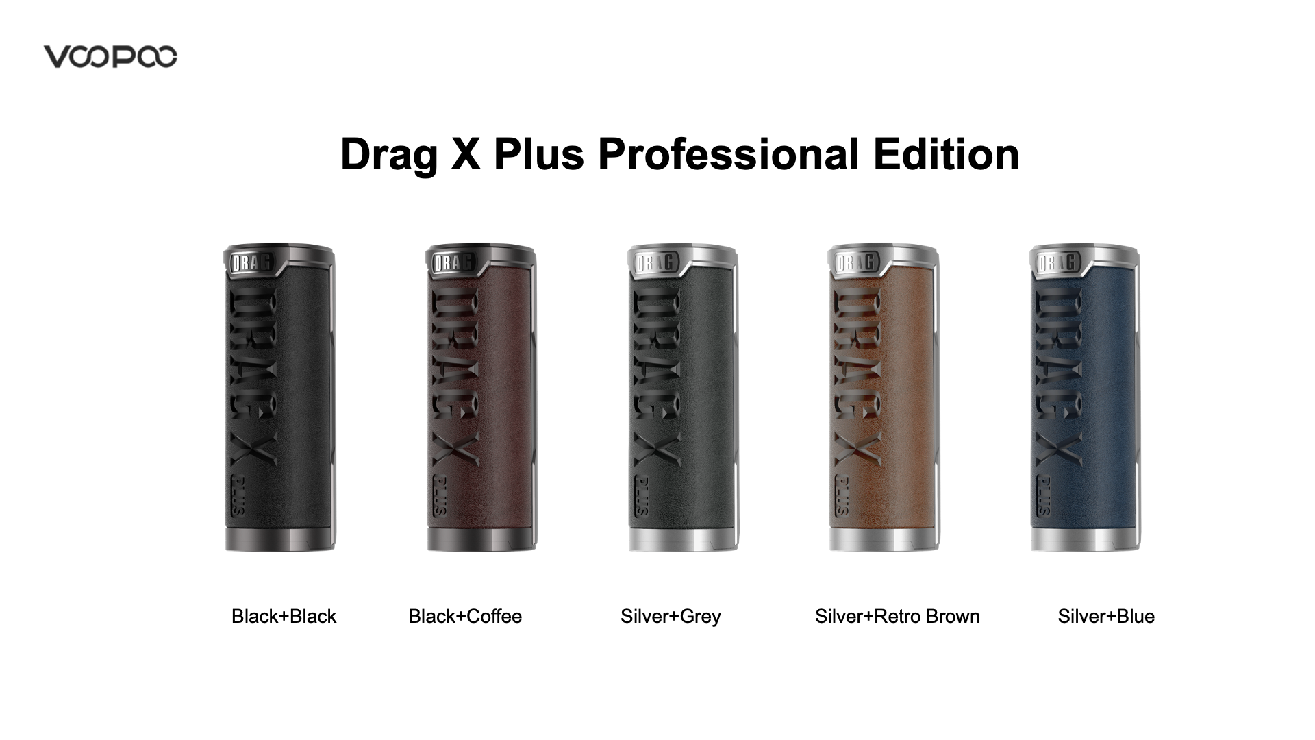 wholesaler Voopoo - Pod Drag X Plus Pro Edition Full kit - Cig Acce...  Color Silver+Grey